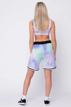 BROKEN PROMISES Unsaid Tie Dye Shorts