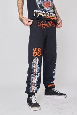 BROKEN PROMISES BP X Hot Wheels Tour Sweats Black Bottoms