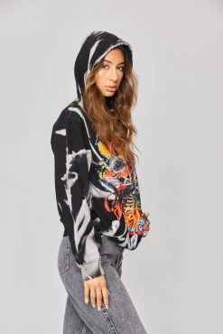 BROKEN PROMISES BP X Hot Wheels Track Attack Hoodie Blk Hoodies