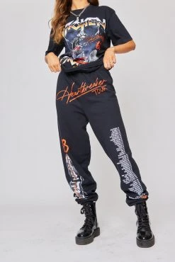 BROKEN PROMISES BP X Hot Wheels Tour Sweats Black Bottoms