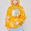 BROKEN PROMISES BP X Casper Scare Myself Hoodie Orange