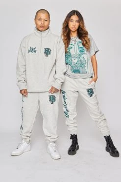 BROKEN PROMISES Poor Sport Sweatpant Grey