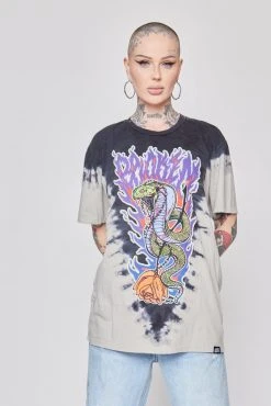 CASH Shirts Bad Chemistry V-Dye Tee Black/Grey