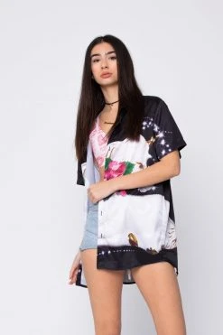 BROKEN PROMISES Shirts Porcelain Button Up Shirt