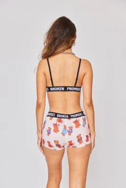 BROKEN PROMISES Unbearable Triangle Bra - Pink Sets