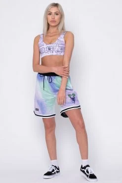 BROKEN PROMISES Unsaid Tie Dye Shorts