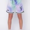 BROKEN PROMISES Unsaid Tie Dye Shorts