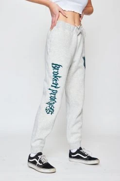 BROKEN PROMISES Poor Sport Sweatpant Grey