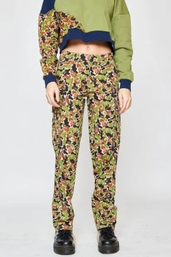 BROKEN PROMISES Bottoms Womens' Reaper Camo Cargo Pant