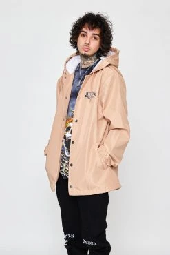 BROKEN PROMISES Outerwear Text First Jacket