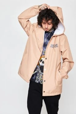BROKEN PROMISES Outerwear Text First Jacket