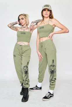 BROKEN PROMISES Bottoms Fangs Sweatpant