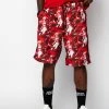 BROKEN PROMISES Anywhere But Here Shorts Red Bottoms