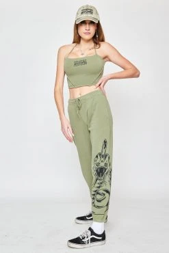 BROKEN PROMISES Bottoms Fangs Sweatpant