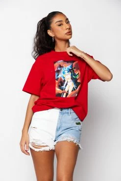 CASH Shirts Anywhere But Here Tee Red