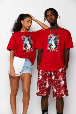 CASH Shirts Anywhere But Here Tee Red