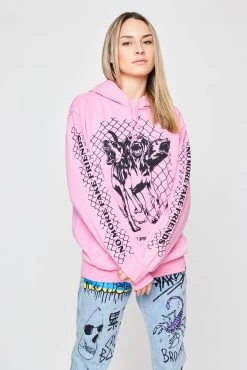 CASH Hoodies Rabid Hoodie Pink