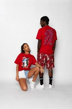 CASH Shirts Anywhere But Here Tee Red