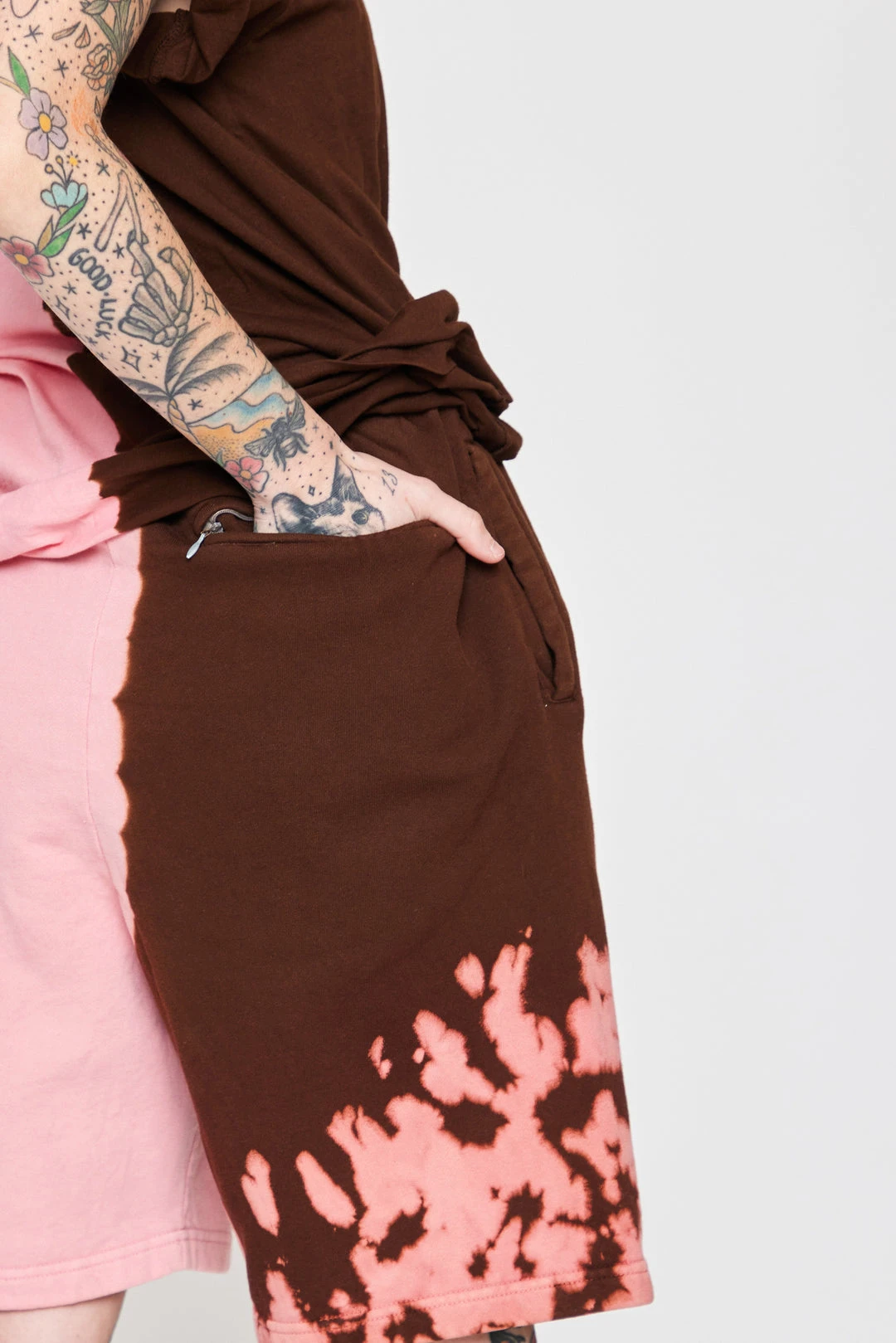 CASH Sundae Split Dye Shorts