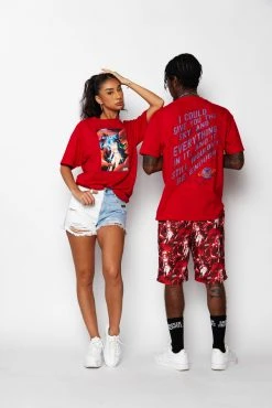 CASH Shirts Anywhere But Here Tee Red