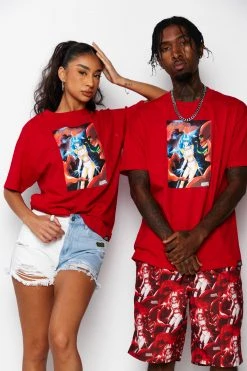 CASH Shirts Anywhere But Here Tee Red