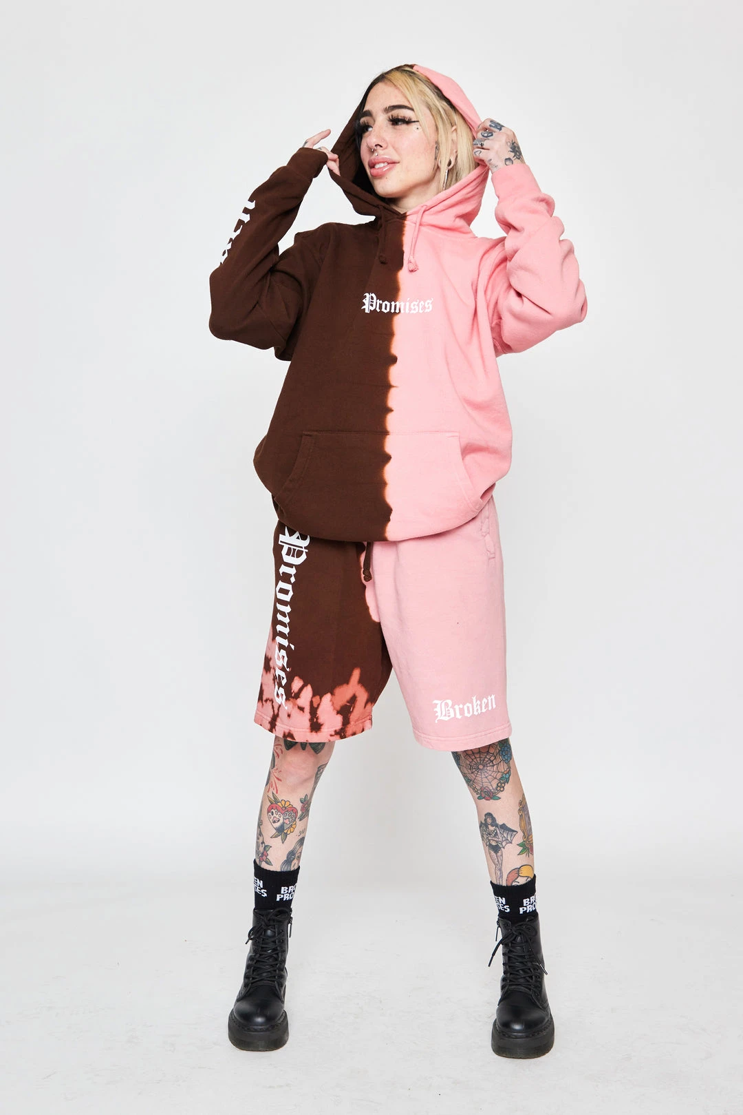 CASH Sundae Split Dye Hoodie Hoodies