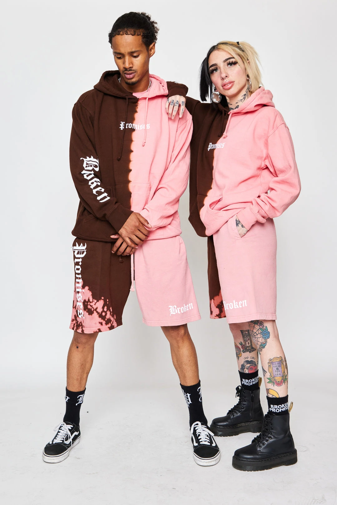 CASH Sundae Split Dye Hoodie Hoodies