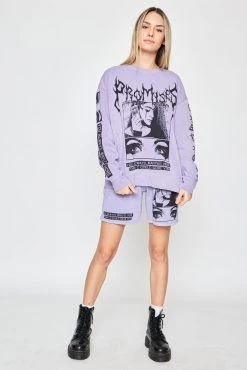 BROKEN PROMISES Hoodies OK To Cry Sweatshirt