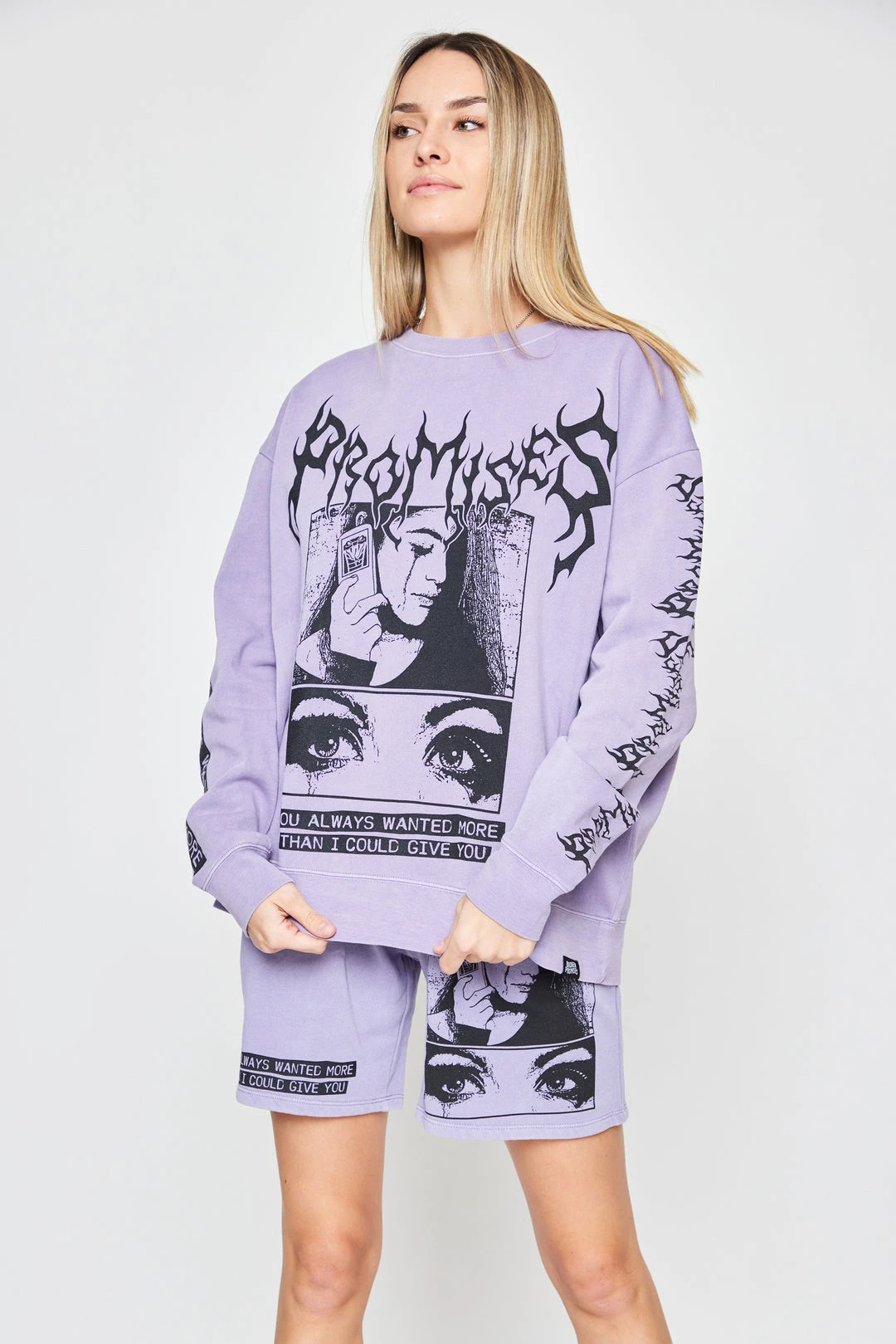 BROKEN PROMISES Hoodies OK To Cry Sweatshirt