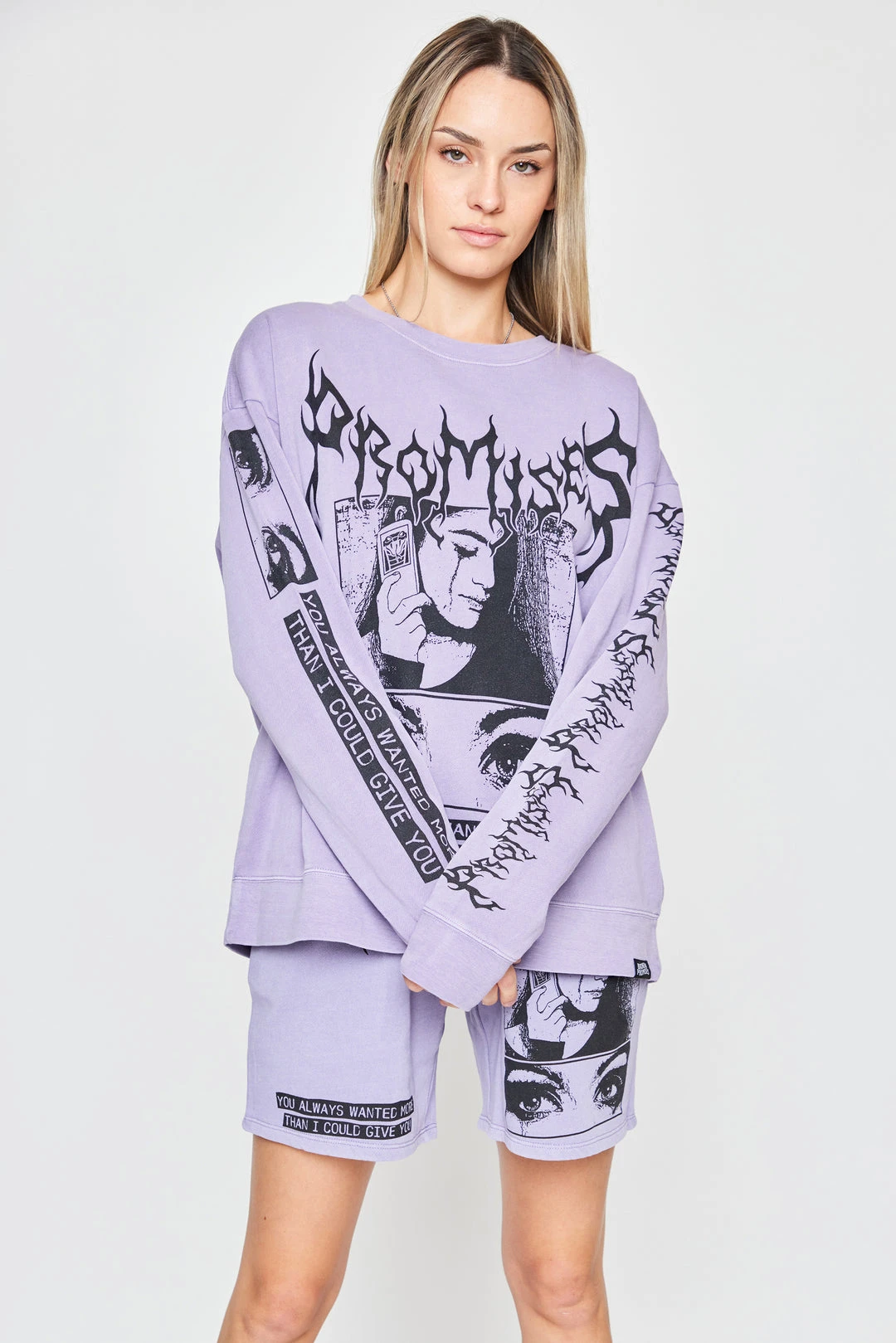 BROKEN PROMISES Hoodies OK To Cry Sweatshirt