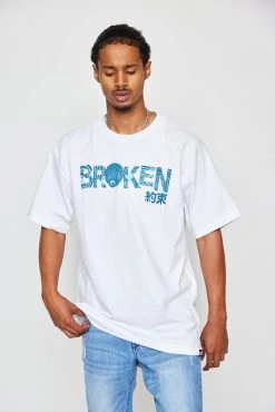BROKEN PROMISES Shirts Junji Ito Magic Power S/S White