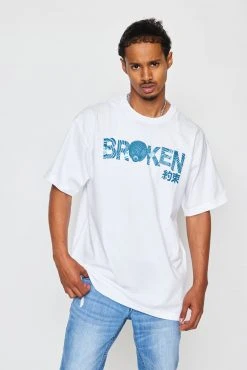 BROKEN PROMISES Shirts Junji Ito Magic Power S/S White