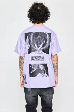 BROKEN PROMISES Shirts Junji Ito The Scar Tee Light Purple