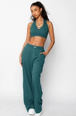 BROKEN PROMISES Salvage Flared Pants Bottoms