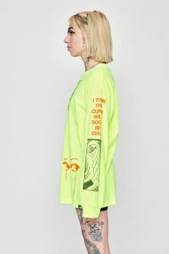 CASH Junji Ito The Curse L/S Neon