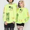 CASH Junji Ito The Curse L/S Neon