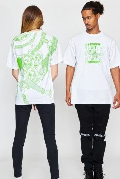 BROKEN PROMISES Junji Ito Completion Tee White Shirts