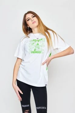 BROKEN PROMISES Junji Ito Completion Tee White Shirts