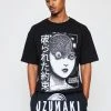 CASH Junji Ito Uzumaki Tee Black
