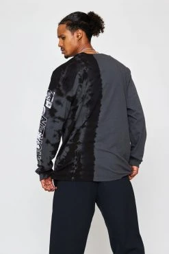 BROKEN PROMISES Junji Ito I Don't Care L/S Tee Blk