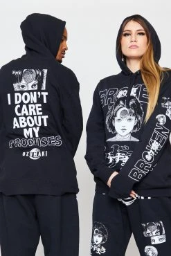 CASH Junji Ito I Don't Care Hoodie