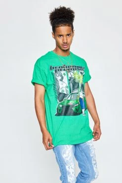 BROKEN PROMISES Guilt Drifting S/S Green Shirts