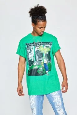 BROKEN PROMISES Guilt Drifting S/S Green Shirts