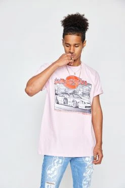 BROKEN PROMISES Shirts Racing Back To You S/S Pink