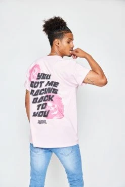 BROKEN PROMISES Shirts Racing Back To You S/S Pink