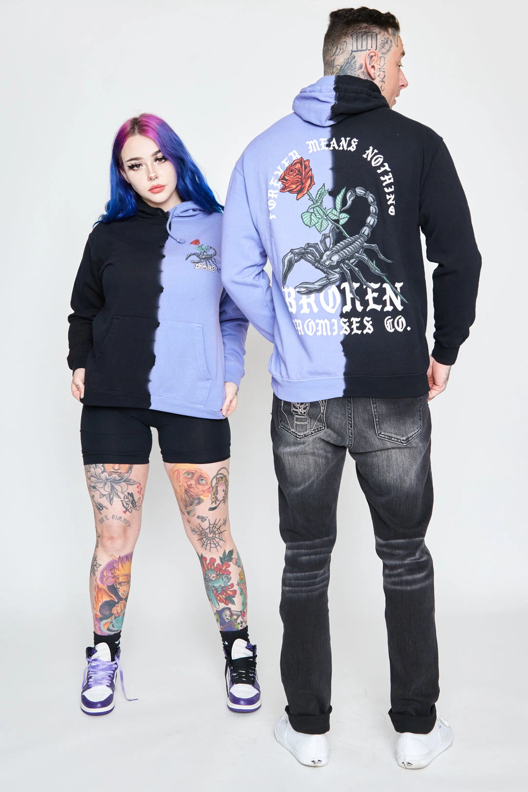 CASH Antidote Split Dye Hoodie Hoodies