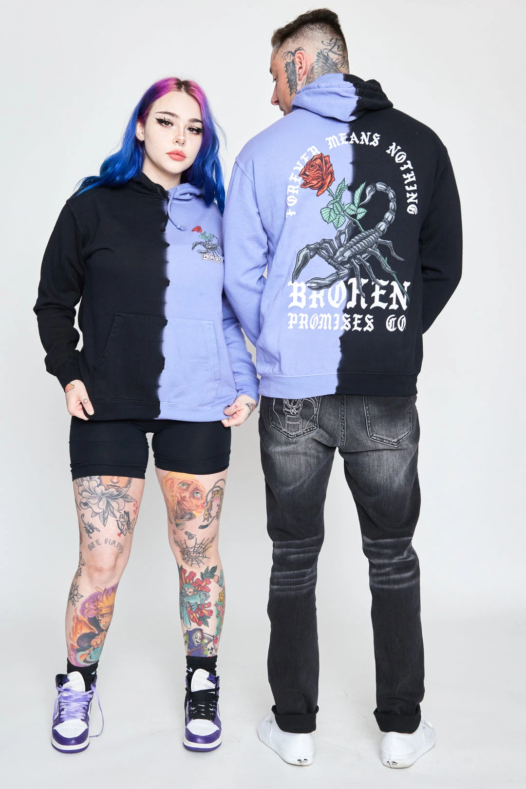 CASH Antidote Split Dye Hoodie Hoodies