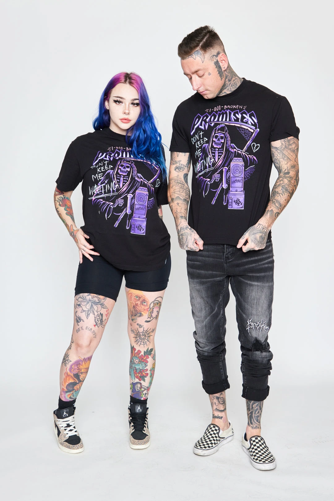 CASH Call Waiting Black Tee