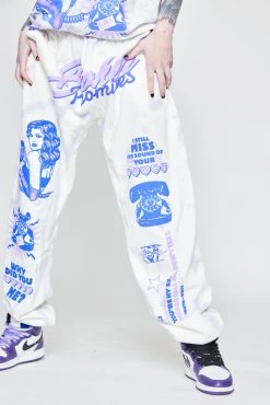 CASH Bottoms Sound Of Your Voice Tie Dye Sweats