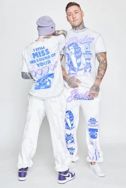 CASH Bottoms Sound Of Your Voice Tie Dye Sweats